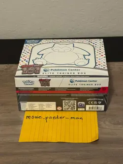 Pokemon 151 Pokemon Center Exclusive Elite Trainer Box ETB Factory Sealed - Image 2