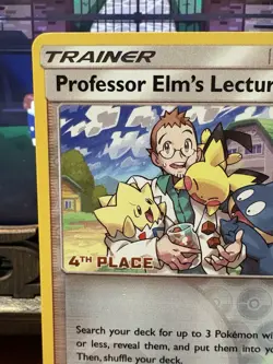 Professor Elm's Lecture - 188a/214 - 4th Place - Pokemon League Challenge NM - Image 2