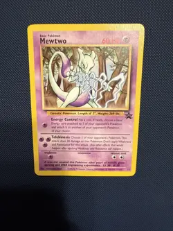 Pokemon Mewtwo: Black Star PROMO WoTC #12 - Great Condition - Image 1