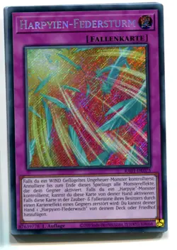 Yu-Gi-Oh! Harpyien Federsturm Secret Rare RA01-DE073 - Image 1