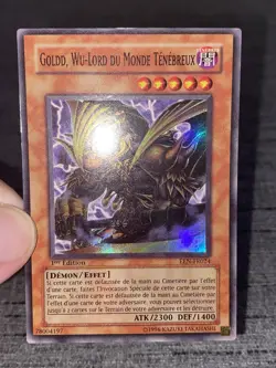 Carte Yu-gi-oh! Goldd Wu-lord Du Monde Tenebreux EEN-FR024 Super Rare Occasion - Image 3