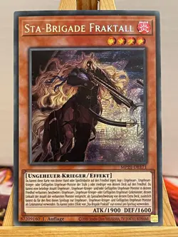 Sta-Brigade Fraktall MP21-DE171 Secret Rare Deutsch NM YUGIOH - Image 1
