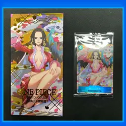 IN STOCK Sealed One Piece Card Game 2025 Lunar New Year Red Packet Boa Hancock - Image 1