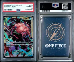 Roronoa Zoro (JP) - One piece: Wings Of The Captain - OP06-118 - Foil - PSA 10 - Image 3