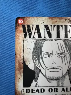 One Piece TCG - Wanted Shanks OP09-004 SR - SP Alt Art - English - NM - Image 2