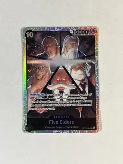 Five Elders OP13-082 One Piece CCG Carrying On His Will Foil - Image 1