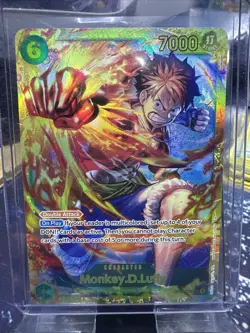 One Piece CCG Monkey.D.Luffy OP13-118 SEC - Image 1