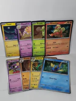 Scarlet & Violet SVP Promos Cosmos Holo Bundle Set 8 Pokemon Cards Lot - Image 1
