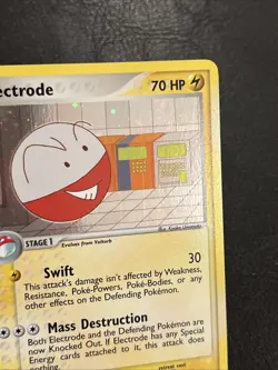Pokemon Electrode 5/101 Holo Rare EX Hidden Legends Trading Card TCG LP - Image 2
