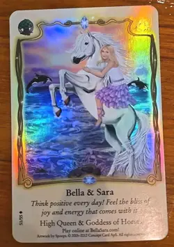 Bella Sara Rare Foil BELLA & SARA S1/55 Herds North of North Series Card Single - Image 1