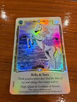 Bella Sara Rare Foil BELLA & SARA S1/55 Herds North of North Series Card Single - Image 2