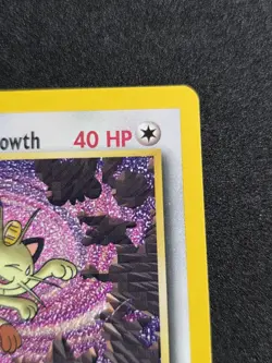 Team Rocket's Meowth 18 WOTC Black Star Promo Pokemon Card - Image 4