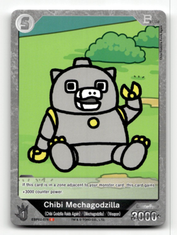Godzilla Card Game Chibi Mechagodzilla (C) - G: Monsters Raid Again - Image 1