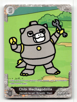 Godzilla Card Game Chibi Mechagodzilla (P) - G: Monsters Raid Again - Image 1