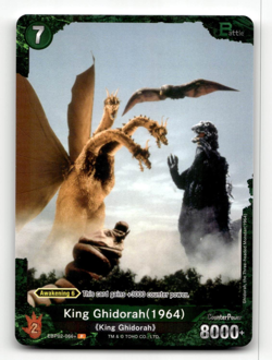 Godzilla Card Game King Ghidorah (1964) (P) - G: Monsters Raid Again - Image 1