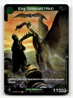 Godzilla Card Game King Ghidorah (1964) (P) - G: Monsters Raid Again - Image 1
