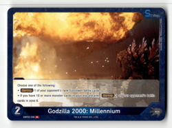 Godzilla Card Game Godzilla 2000: Millennium (R) - G: Monsters Raid Again - Image 1