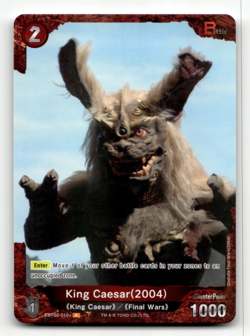 Godzilla Card Game King Caesar (2004) (P) - G: Monsters Raid Again - Image 1