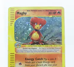 MAGBY 17/165 Holo Swirl Rare Expedition Base Set E-Series 2003 - Pokemon Card - Image 2