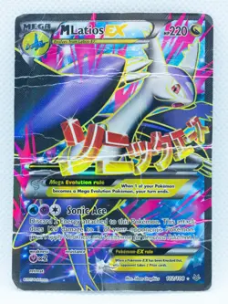 M LATIOS EX 102/108 Full-Art Ultra Rare XY Roaring Skies 2015 - Pokemon Card - Image 1