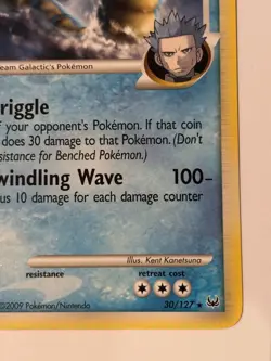 Gyarados G 30/127 Platinum Base Set Rare NM Pokemon Card - Image 4
