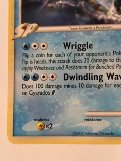 Gyarados G 30/127 Platinum Base Set Rare NM Pokemon Card - Image 5