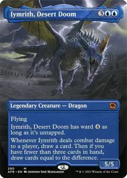 Iymrith, Desert Doom - Borderless - AFR MTG MAGIC - Image 1