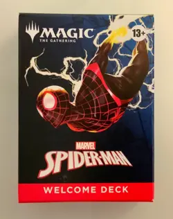 MAGIC THE GATHERING - SPIDER-MAN SDCC MTG 2025 - Miles Morales Green - NEW - Image 2
