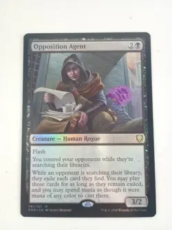 MTG FOIL Opposition Agent Commander Legends Magic the Gathering NM - Image 1