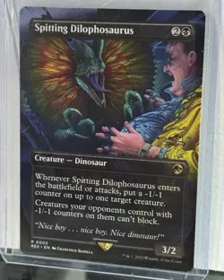 Spitting Dilophosaurus (Borderless) Universes Beyond: Jurassic x1 - Image 1