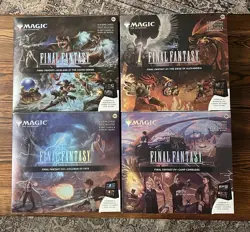 💎 Magic The Gathering Final Fantasy Scene Box Bundle 4 Pack Sealed - IN HAND - Image 1