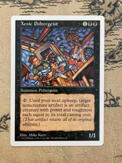 MTG Magic Vintage Xenic Poltergeist Near Mint (5th edition) Rare! - Image 1