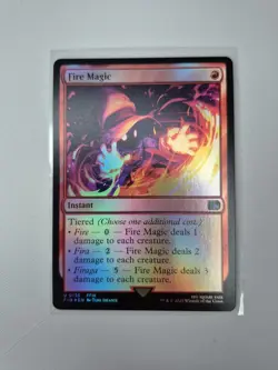 Magic the Gathering: Fire Magic Final Fantasy Foil NM - Image 1