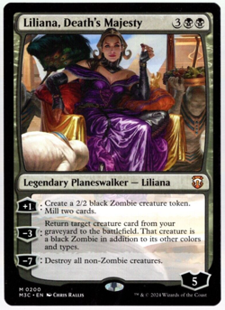 Liliana, Death's Majesty 0200 Non Foil Mythic Modern Horizons 3 MTG Near Mint - Image 1