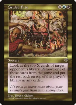 Sealed Fate [Mirage] Magic MTG - Image 1
