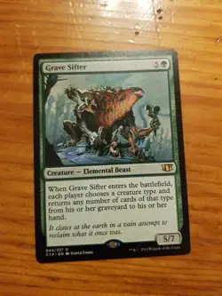 1x MTG Magic The Gathering TCG Grave Sifter Rare - Commander - Image 1