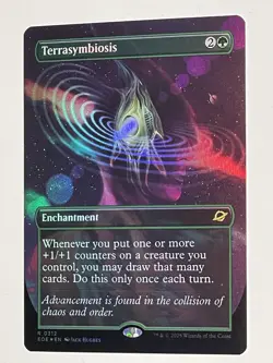 Magic The Gathering - Terrasymbiosis (Borderless) -Edge of Eternities Foil - MTG - Image 2