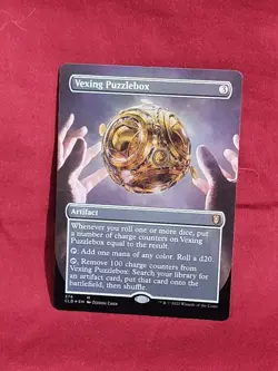Vexing Puzzlebox (Borderless) #374 (Foil) (NM) Baldur's Gate CLB Magic MTG - Image 3
