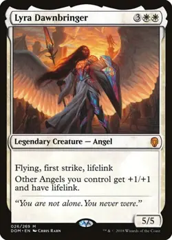 Lyra Dawnbringer Dominaria LP MTG - Image 1