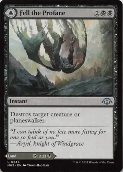 Fell the Profane U Modern Horizons 3 244 - LP MTG - Image 1