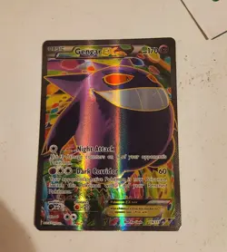 Pokemon TCG Gengar-EX Phantom Forces 114/119 Holo Full Art Ultra Rare - Image 2