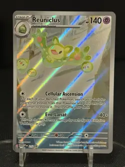 Pokemon TCG Black Bolt & White Flare Illustration Rare Reuniclus Promo SVP 212 - Image 1