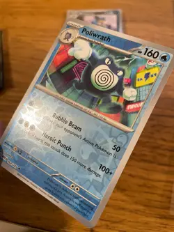 NEAR MINT! Poliwrath (062/165) S&V 151 Reverse Holo Rare Pokemon Card! - Image 4