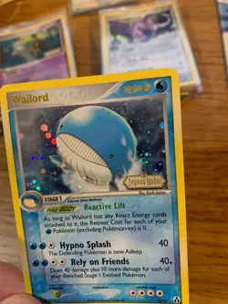 NEAR MINT! Wailord (14/92) Stamped Reverse Holo EX Legend Maker Pokemon Card! - Image 4