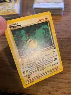 LP! Italian Pikachu No.27 World Collection 2000 Black Star Promo Pokemon Card! - Image 4