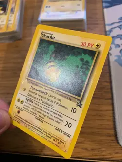 LP! Italian Pikachu No.27 World Collection 2000 Black Star Promo Pokemon Card! - Image 5