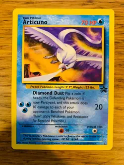 Articuno No.22 WOTC Black Star Promo Pokemon Card! FAST & FREE P&P! - Image 1