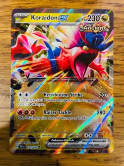 NM! Koraidon ex (120/162) Temporal Forces Double Rare Pokemon Card! - Image 1