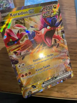 NM! Koraidon ex (120/162) Temporal Forces Double Rare Pokemon Card! - Image 3