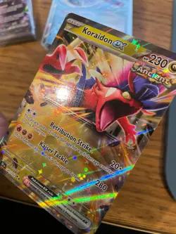 NM! Koraidon ex (120/162) Temporal Forces Double Rare Pokemon Card! - Image 4